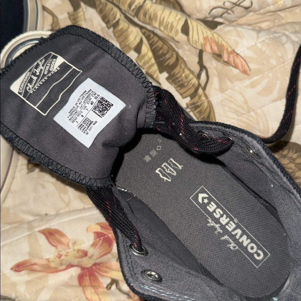 Converse Chuck 70 “Color Fade” Black/Cyber Grey/Deep Sleep High-Top Sneakers - Picture 6 of 12